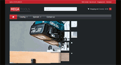 Desktop Screenshot of mega-tools.co.uk